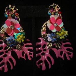 Lureme Tropical earrings